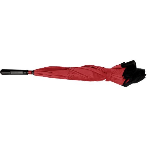 Automatische reversible paraplu Constance rood