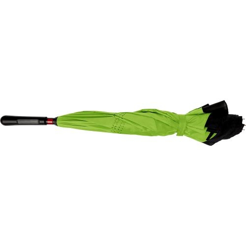 Automatische reversible paraplu Constance lime
