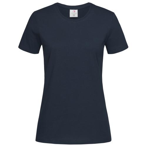 Stedman T-shirt Classic woman blue midnight,l