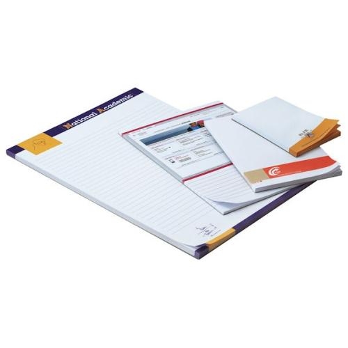 A6 Schrijfblok 50-vels wit