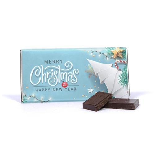 Biologische pure chocolade met eigen wikkel standaard