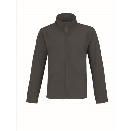 Comfortabele Softshell 2 laags donkergrijs,3xl
