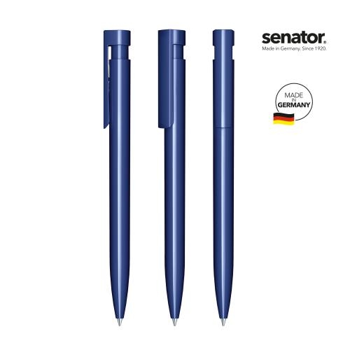 Pen Liberty polished donkerblauw 2757