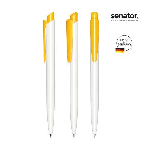 Balpen Dart polished basic geel