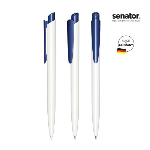 Balpen Dart polished basic donkerblauw/donkerblauw