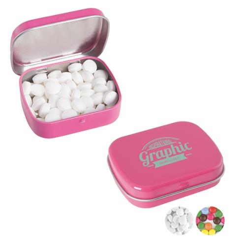Klein snoepblikje roze