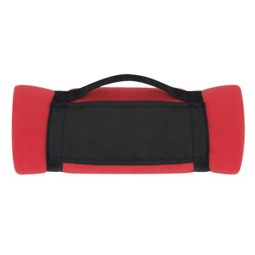 Fleecedeken Ferro rood