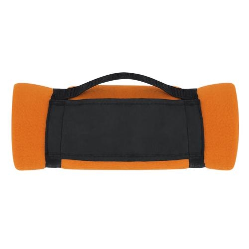 Fleecedeken Ferro oranje