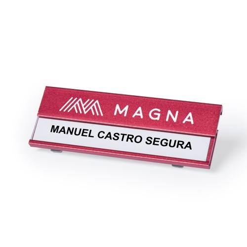 Naambadge blauw