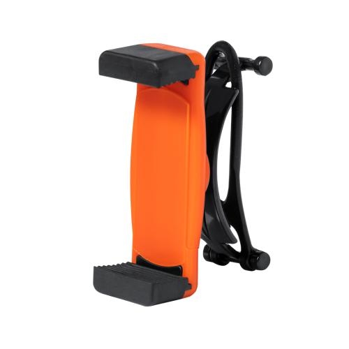 Telefoonhouder voor winkelwagen oranje