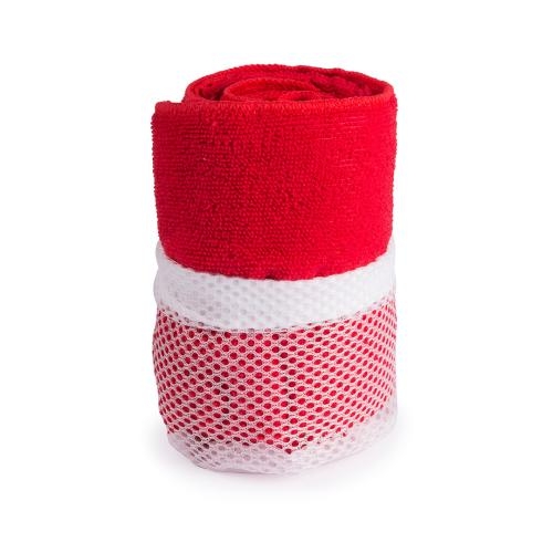 Absorberende handdoek rood