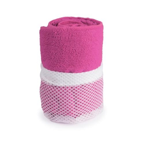 Absorberende handdoek fuchsia