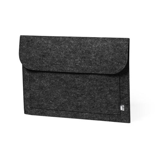 Vilten laptopsleeve Novac grijs