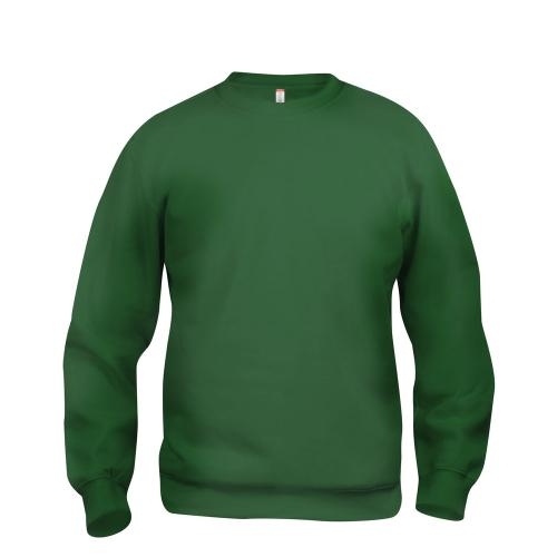 Clique Basic roundneck unisex flesgroen,l