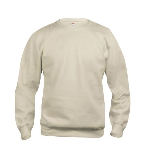 Clique Basic roundneck unisex light khaki,l