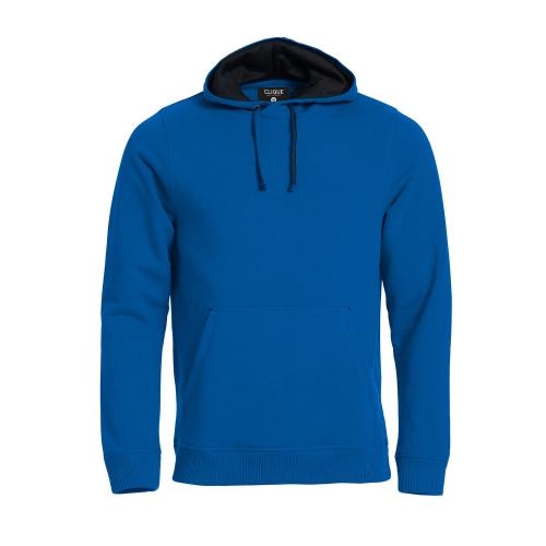 Clique classic hoody kobalt,l