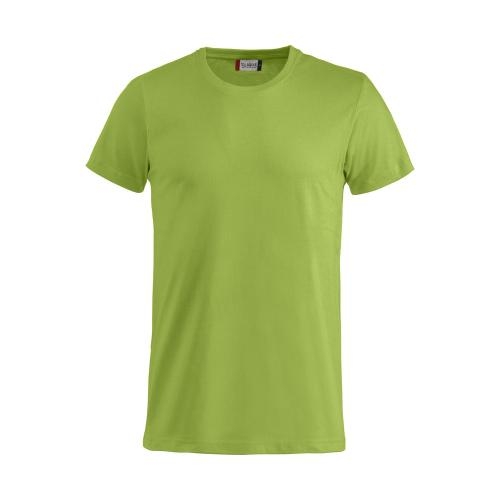 Basic T-shirt Junior lichtgroen,130-140