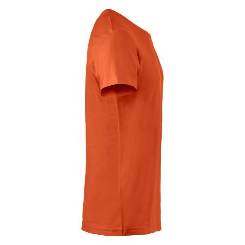 Basic T-shirt Junior diep-oranje,110-120
