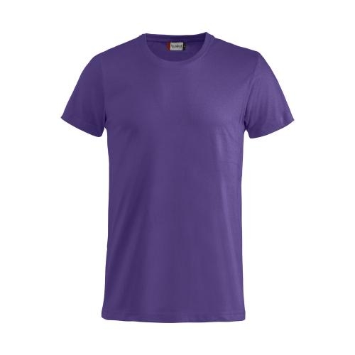 Basic T-shirt Junior helder lila,130-140