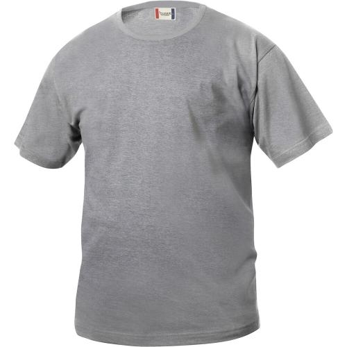 Basic T-shirt Junior grijsmelange,90-100