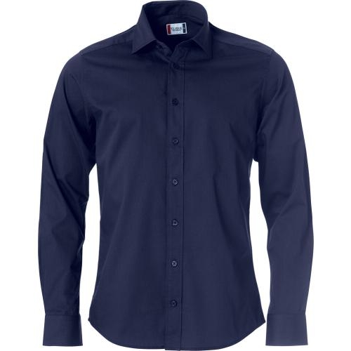 Overhemd Clark heren dark navy,l