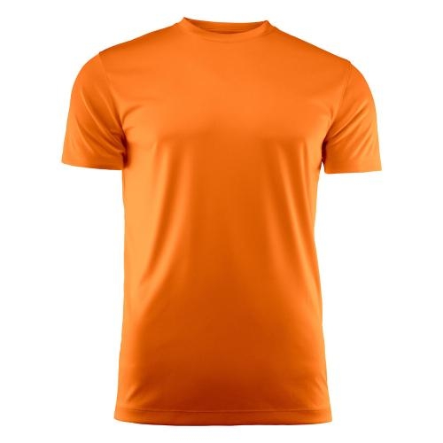 Printer Run Active t-shirt oranje,5xl