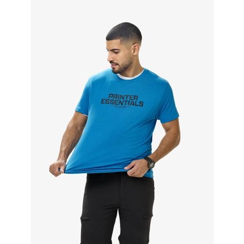 Printer Heavy T-shirt RSX  grey steel,3xl