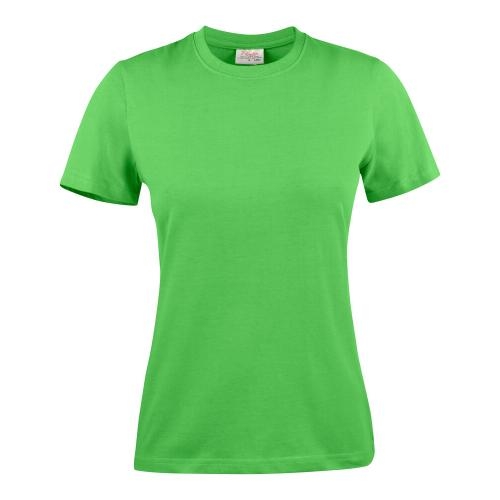 Printer Heavy T-shirt dames hemelsblauw,m
