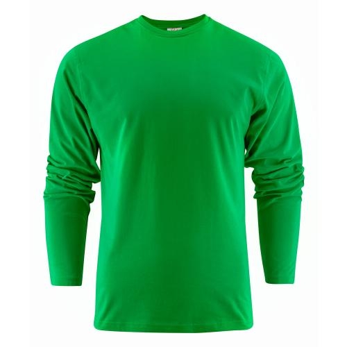 Heavy T-shirt Longsleeve frisgroen,l