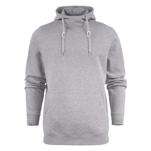 Printer Fastpitch hooded sweater grijs gemeleerd,l