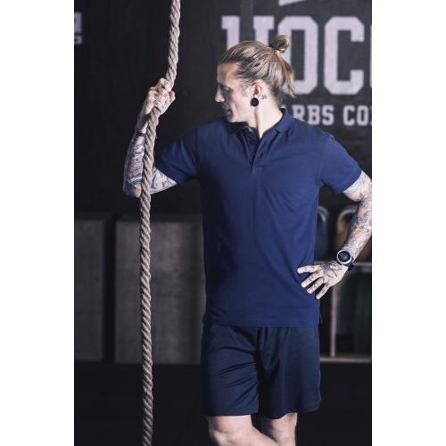 Printer polo Surf Stretch wit,3xl