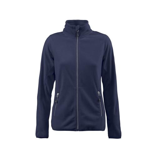 Printer Twohand Fleece Jacket dames blauw,l