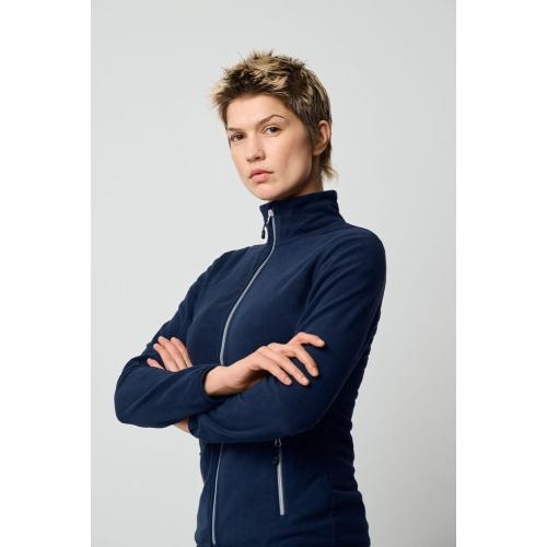 Printer Twohand Fleece Jacket dames kobaltblauw,l