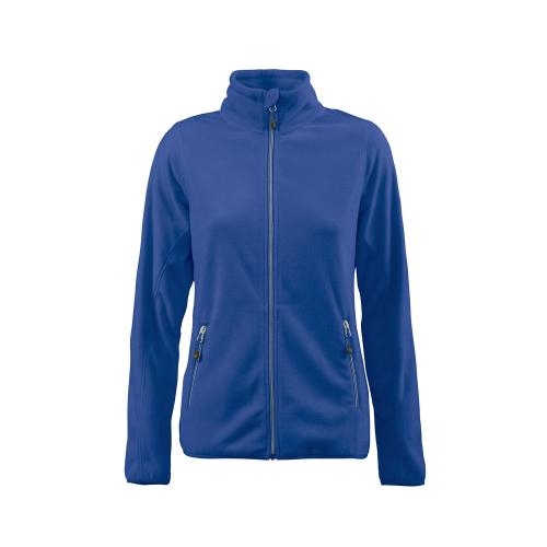 Printer Twohand Fleece Jacket dames kobaltblauw,l