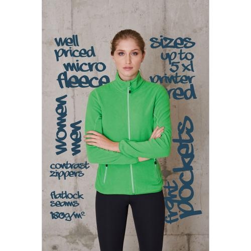 Printer Twohand Fleece Jacket dames kobaltblauw,l