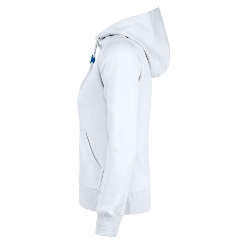 Printer Fastpitch Hooded Sweater dames wit,l