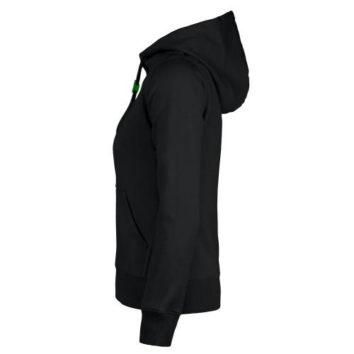 Printer Fastpitch Hooded Sweater dames wit,l