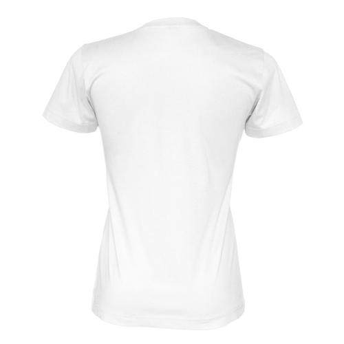 Dames T-shirt ecologisch Fairtrade katoen wit,l