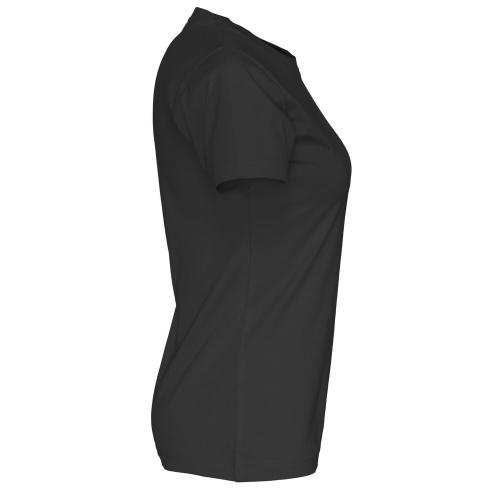 Dames T-shirt ecologisch Fairtrade katoen zwart,l
