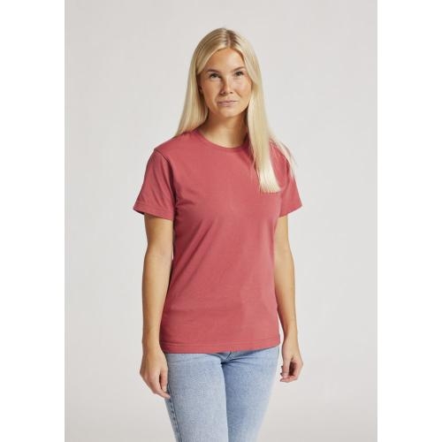 Dames T-shirt ecologisch Fairtrade katoen roze,l