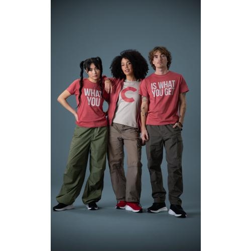Dames T-shirt ecologisch Fairtrade katoen roze,l
