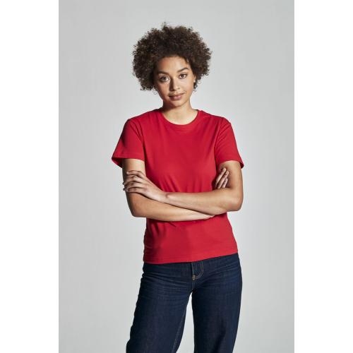Dames T-shirt ecologisch Fairtrade katoen roze,l