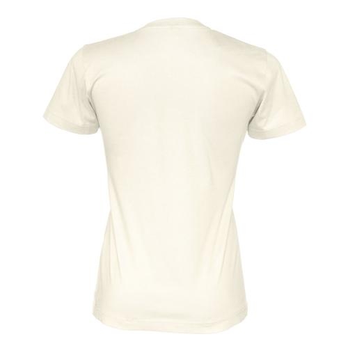Dames T-shirt ecologisch Fairtrade katoen ecru,l
