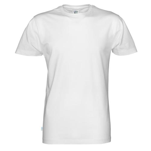 Heren T-shirt ecologisch Fairtrade katoen wit,l