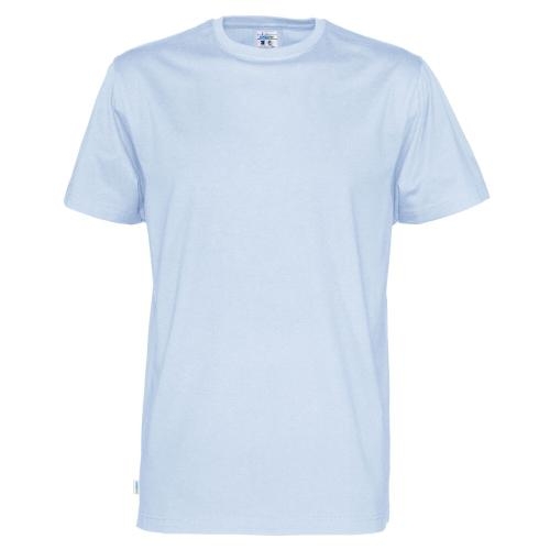 Heren T-shirt ecologisch Fairtrade katoen lichtblauw,l
