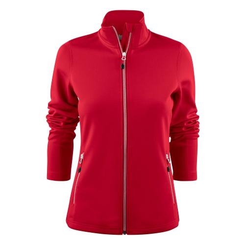 Printer Powerslide dames jas rood,l