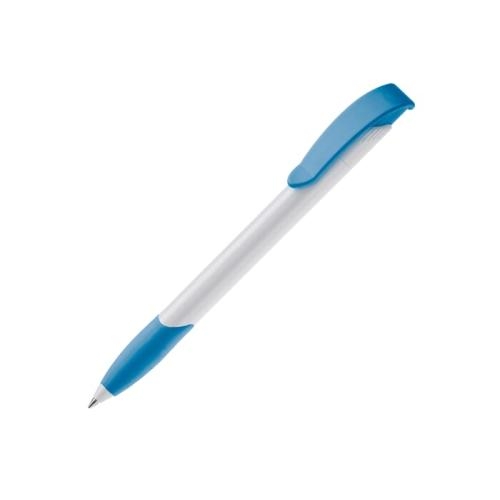 Balpen Apollo Hardcolour wit/blauw