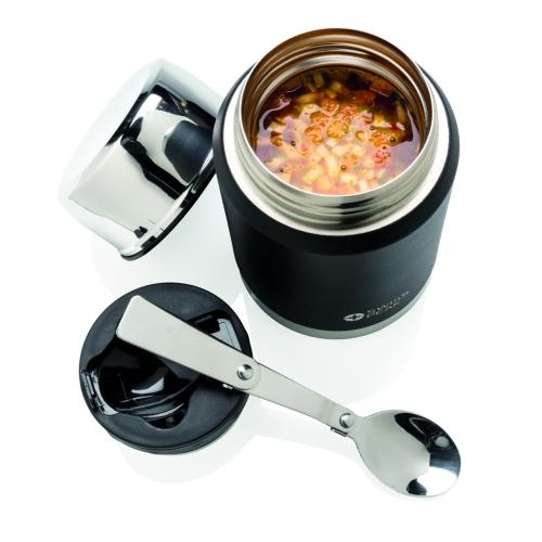 Swiss Peak Elite copper vacuüm voedselcontainer zwart