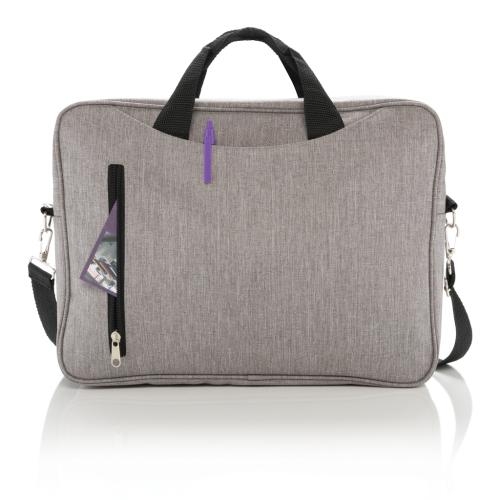 Basic 15” laptop tas grijs
