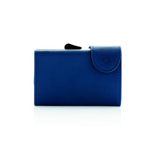 C-Secure aluminium RFID kaarthouder & portemonnee blauw